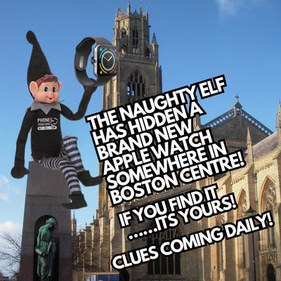 The Naughty Elf & the hidden watch in Boston!