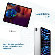 2022 Apple 12.9 inch iPad Pro (Wi-Fi + Cellular, 2TB) - Grey (6th generation) M2 Chip + Pen Bundle - Phones From Home