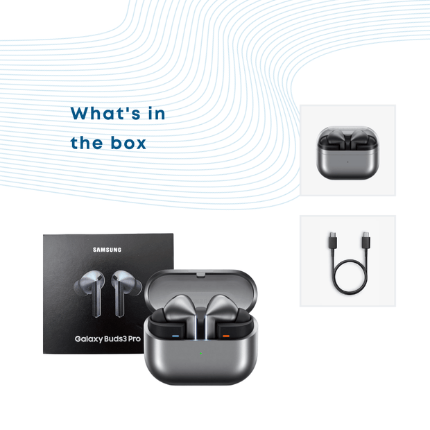 New Open Box | Samsung Galaxy Buds 3 Pro Wireless Earphones with Active Noise Cancelling, (UK Version) - Phones From Home