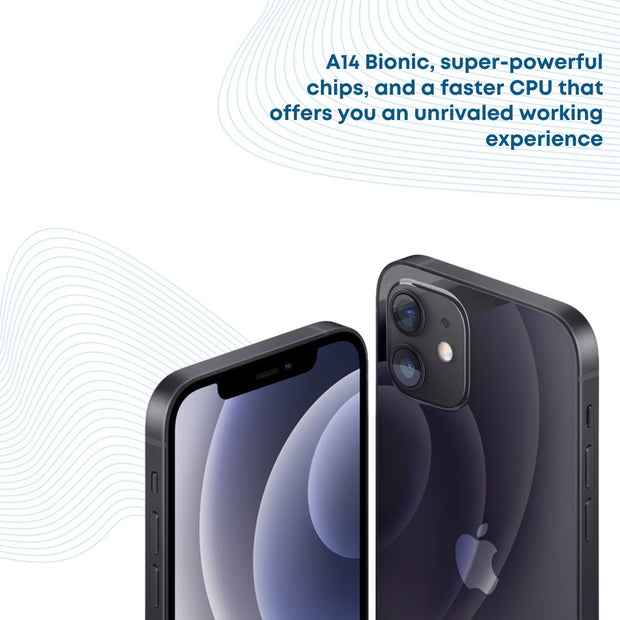 Black Apple 12 - (64GB) iPhone