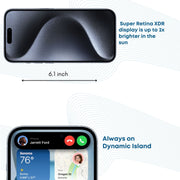 Apple iPhone 15 Pro (128GB) - Blue Titanium - Phones From Home