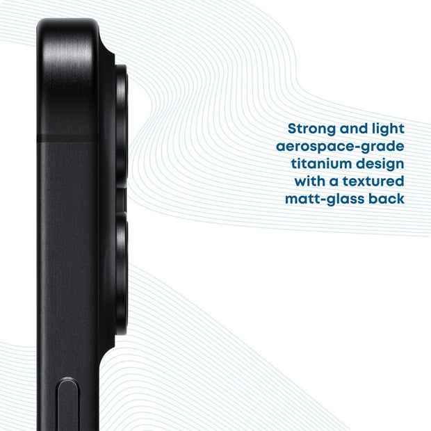Apple iPhone 15 Pro Max (256GB)- Black Titanium - Phones From Home