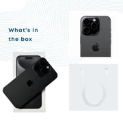 Apple iPhone 15 Pro Max (256GB)- Black Titanium - Phones From Home