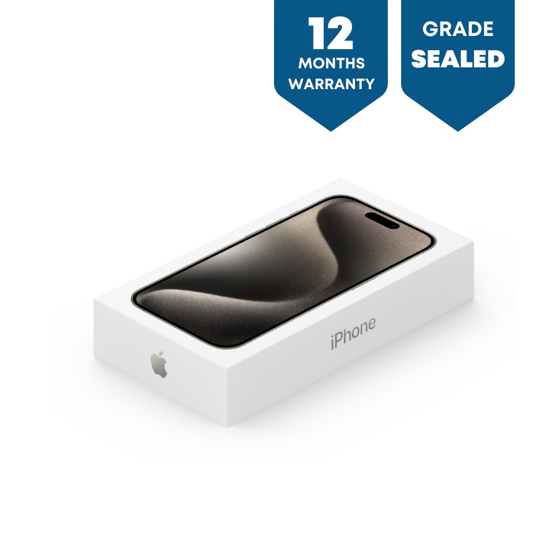 Sealed | Apple iPhone 15 Pro Max (256GB)- Natural Titanium